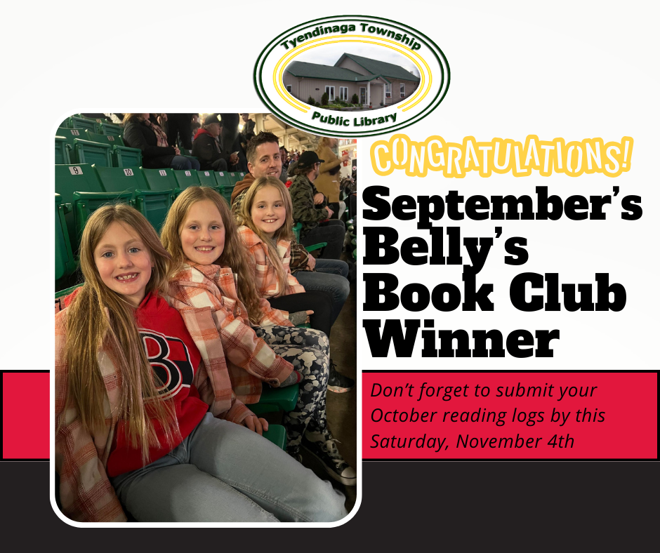 September Book Club Winners
